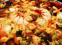 paella valenciana valencia piatto cibo spagna