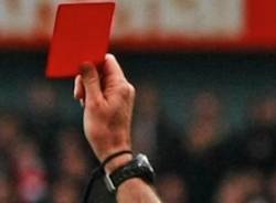 rissa calcio arbitro esplusione
