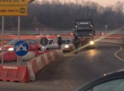 Forconi: protesta a oltranza al Ponte di Vedano (inserita in galleria)