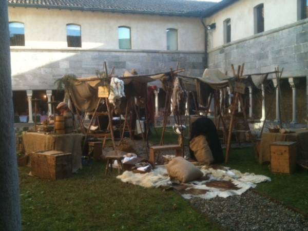 Il Chiostro di Voltorre anima del commercio (inserita in galleria)