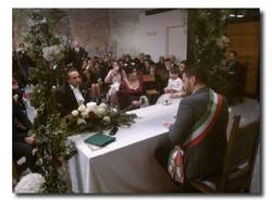 Matrimonio nell'ex chiesa di San Giulio (inserita in galleria)