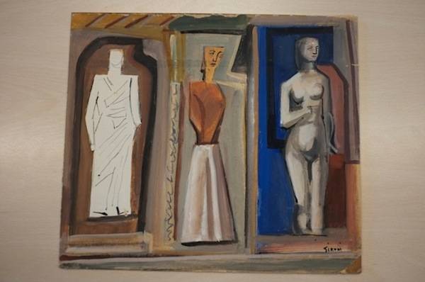 Nella valigia, Guttuso, De Chirico e Sironi (inserita in galleria)