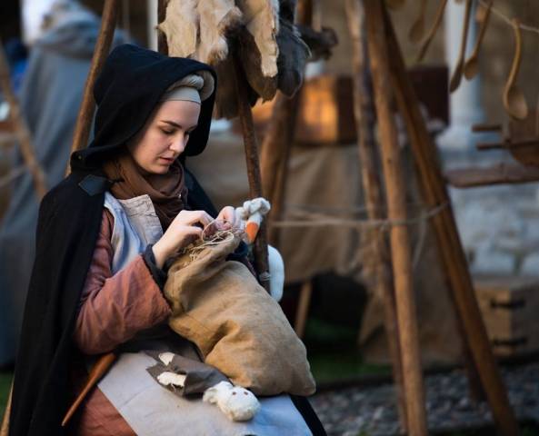 Rievocazione storica al Chiostro (inserita in galleria)