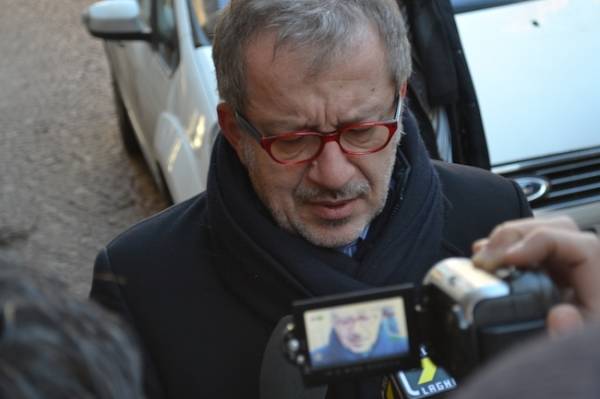 Roberto Maroni alle primarie della Lega (inserita in galleria)