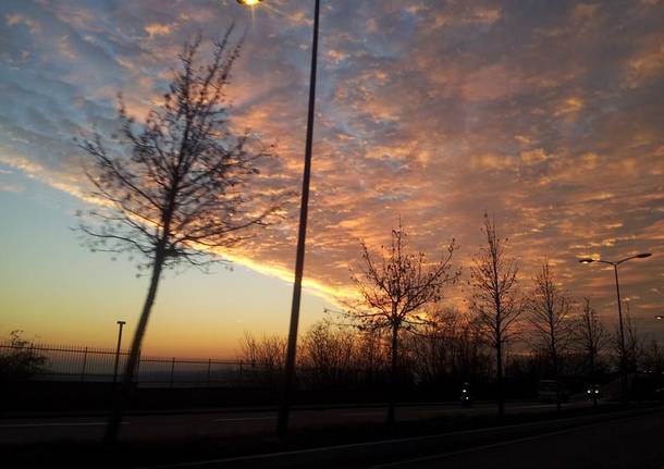 Tramonto a Varese