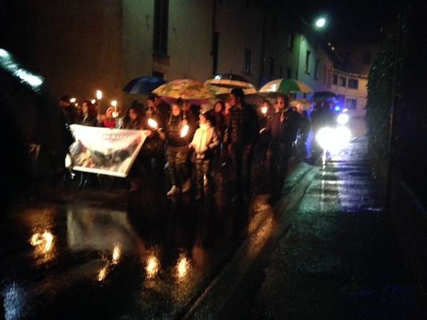 Una fiaccolata per ricordare Marisa Maldera  (inserita in galleria)