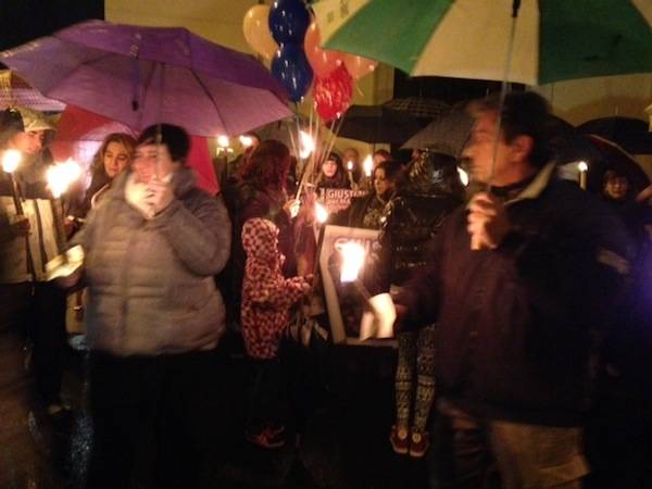 Una fiaccolata per ricordare Marisa Maldera  (inserita in galleria)