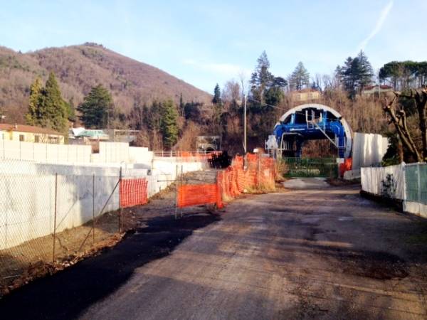 Arcisate-Stabio, un cantiere ancora deserto (inserita in galleria)
