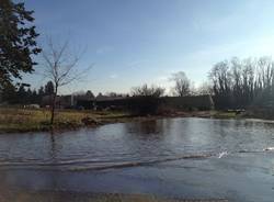 Il "lago" al cimitero di Crenna (inserita in galleria)