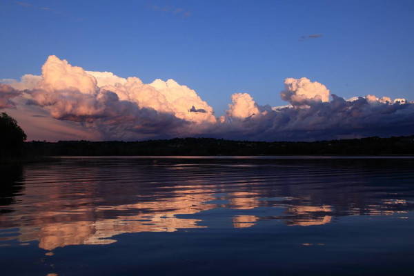 Il lago di Varese visto da Francesco Murano (inserita in galleria)