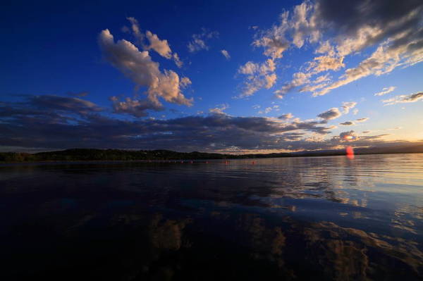 Il lago di Varese visto da Francesco Murano (inserita in galleria)