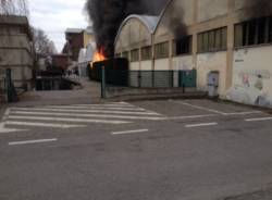 Incendio a Vanzaghello (inserita in galleria)