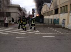 Incendio a Vanzaghello (inserita in galleria)