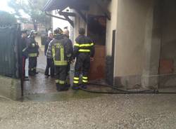 Incendio in un locale caldaia (inserita in galleria)