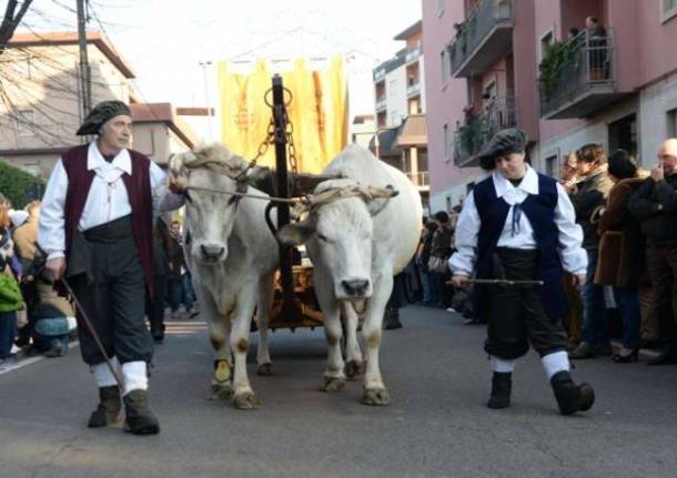 La sagra di Sant'Antonio a Saronno (inserita in galleria)