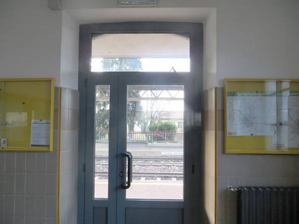 La stazione di Barasso - Comerio (inserita in galleria)