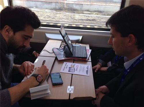 I Volti degli imprenditori in piazza (inserita in galleria)