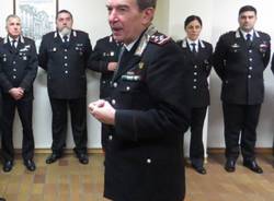 Il generale Gallitelli in visita ai carabinieri di Varese (inserita in galleria)