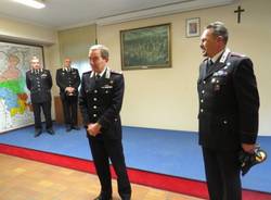Il generale Gallitelli in visita ai carabinieri di Varese (inserita in galleria)