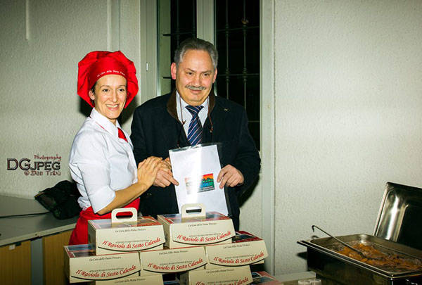 Sesto Calende: l'accoglienza (inserita in galleria)