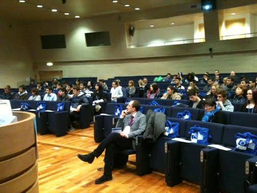 Studenti in visita al JRC di Ispra (inserita in galleria)