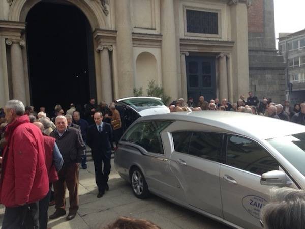 I funerali di Giancarlo Gualco  (inserita in galleria)