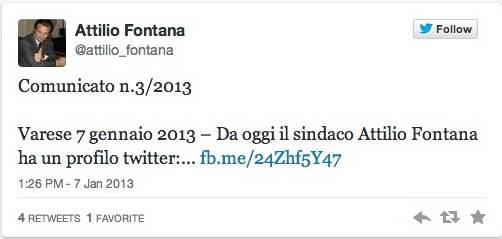 I primi tweet dei varesini (inserita in galleria)