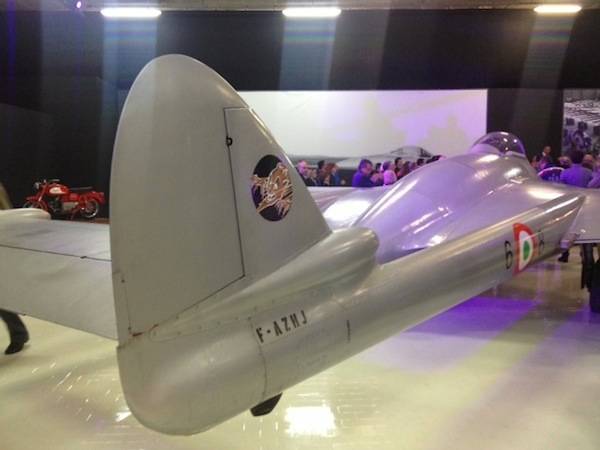 Il padiglione Aermacchi a Volandia (inserita in galleria)