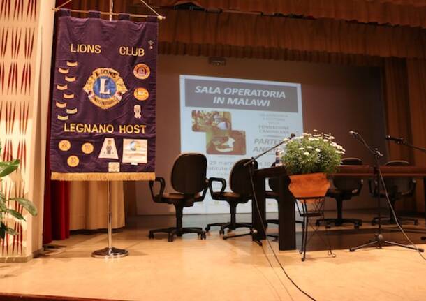 Bossi e Casero all’evento per il Malawi