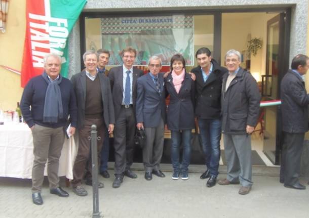 La sede Forza Italia di Samarate (inserita in galleria)