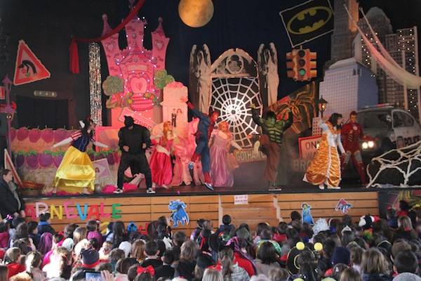 Lo spettacolo di Carnevale al Melo (inserita in galleria)
