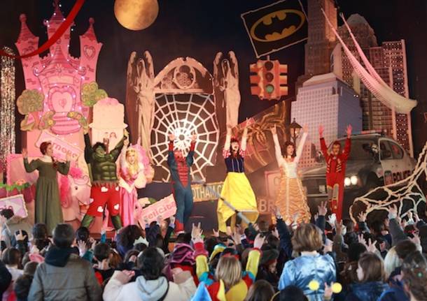 Lo spettacolo di Carnevale al Melo (inserita in galleria)