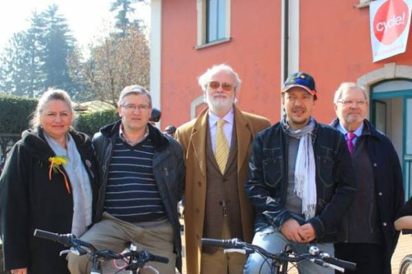 Pedalata in rosa tra Cittiglio e Laveno (inserita in galleria)