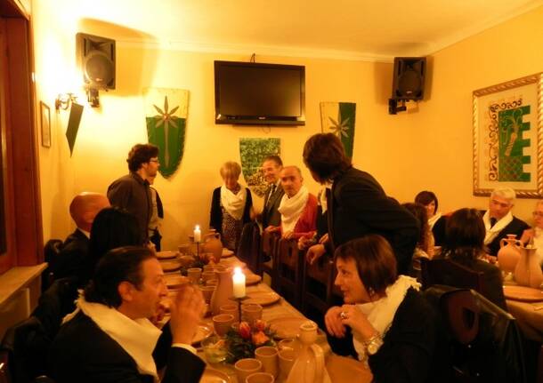 Lions Legnano Castello alla cena medievale di S.Ambrogio