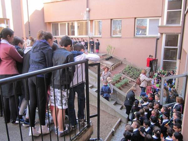 inaugurazione orto didattico cascinetta