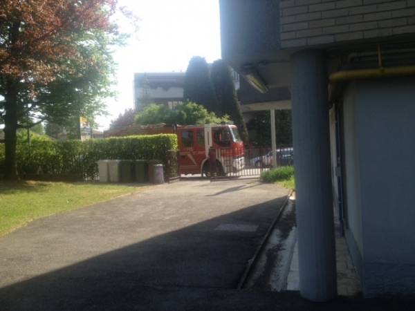 Incendio a Gallarate (inserita in galleria)