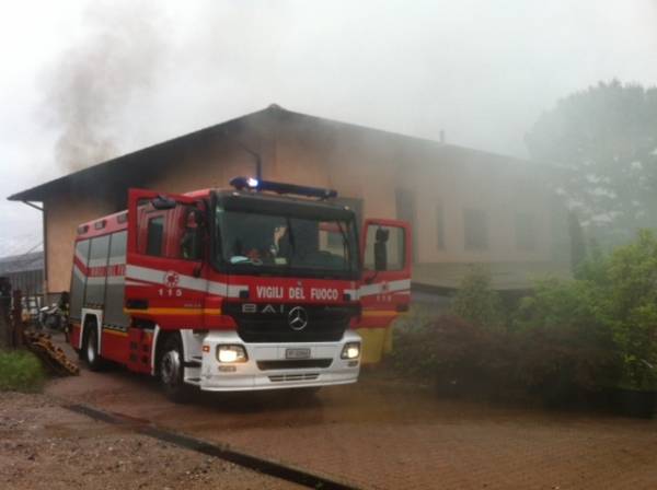 Incendio al Nicora Garden (inserita in galleria)