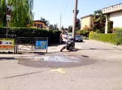 Incidente auto moto Castiglione Olona (inserita in galleria)