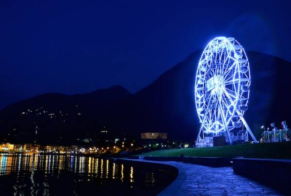 La ruota panoramica di Laveno (inserita in galleria)