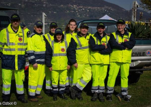 Protezione civile in festa a Ranco (inserita in galleria)