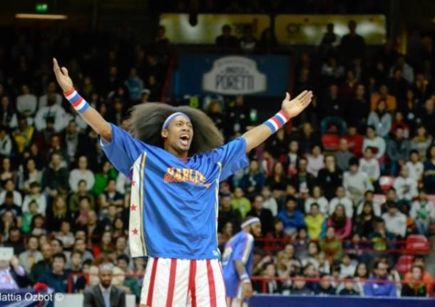 I magici Harlem Globetrotters a Masnago (inserita in galleria)