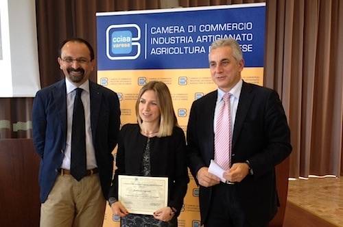 I premiati della Liuc (inserita in galleria)