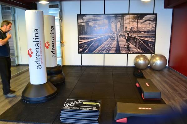 La palestra della Quanta System (inserita in galleria)