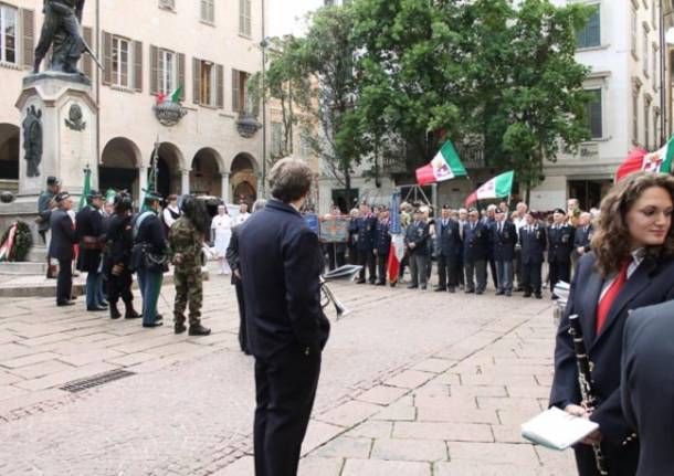 La rievocazione della battaglia di Biumo (inserita in galleria)