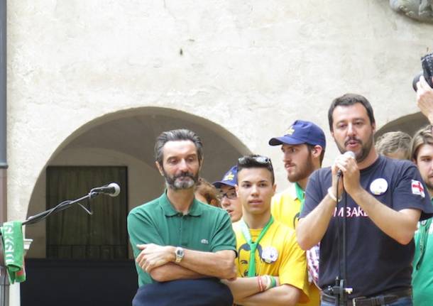 Matteo Salvini a Varese