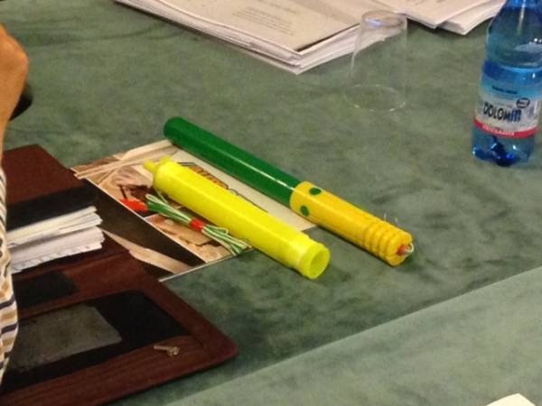 Prima Cappella, i petardini che scaverano sotto la roccia (inserita in galleria)