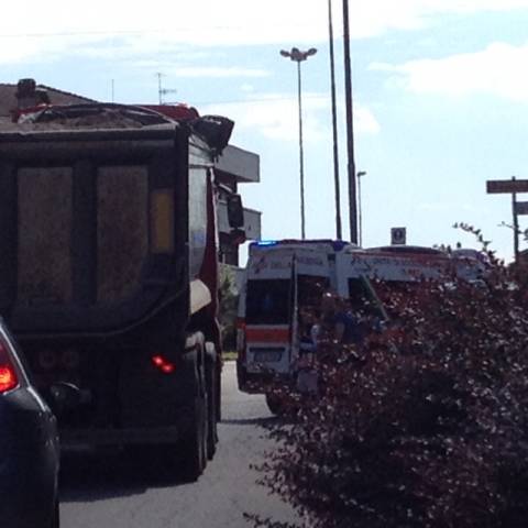 Tamponamento a catena in via Piave (inserita in galleria)