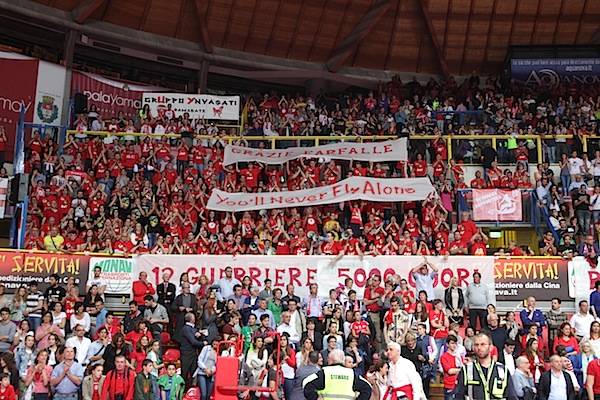 Uyba-Piacenza: i volti e le emozioni (inserita in galleria)