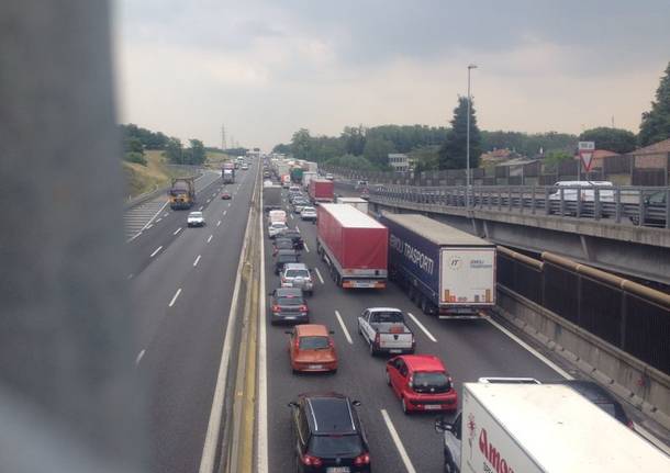 autostrada a8 code traffico