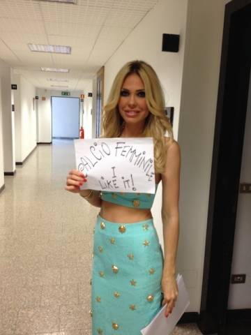 "Calcio femminile - I like it" (inserita in galleria)